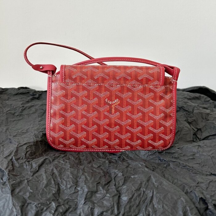 Goyard Plumet Pocket Wallet Red 22Cm - Image 3