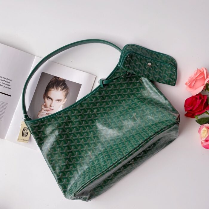 Goyard Bohème Hobo Bag Green 42Cm - Image 5