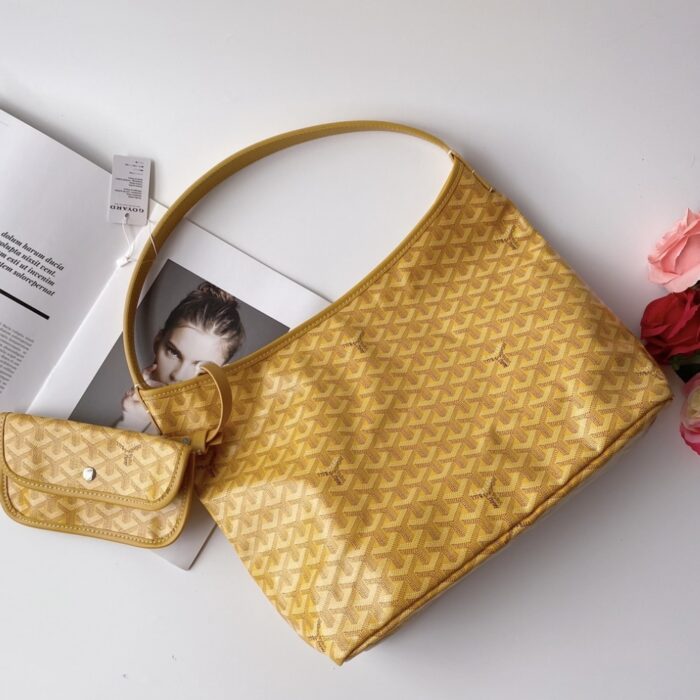 Goyard Bohème Hobo Bag Yellow 42Cm - Image 4