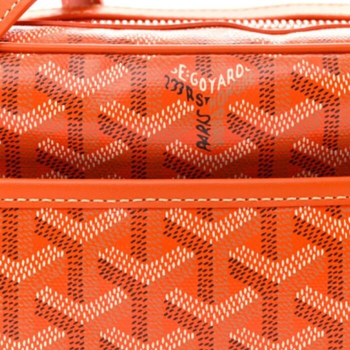 Goyard Cap Vert Pm Bag Orange 22Cm - Image 5