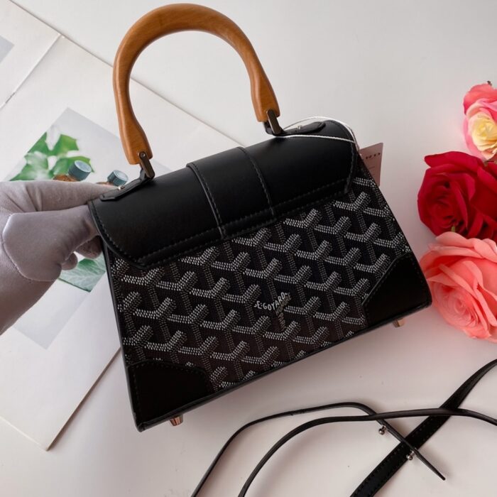 Goyard Saïgon Structuré Mini Bag Black 21Cm - Image 5