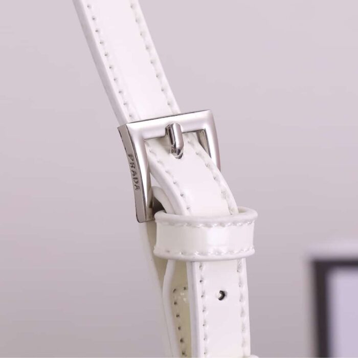 Prada Cleo With Crystals Light White 22Cm - Image 5