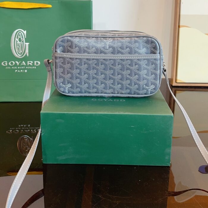 Goyard Cap Vert Pm Bag Grey 22Cm - Image 7