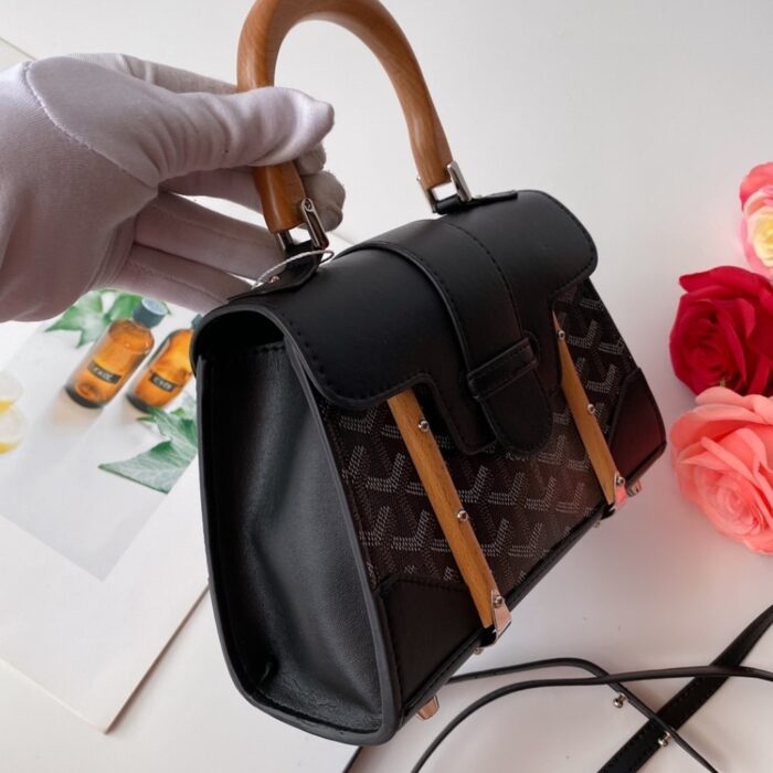 Goyard Saïgon Structuré Mini Bag Black 21Cm - Image 6