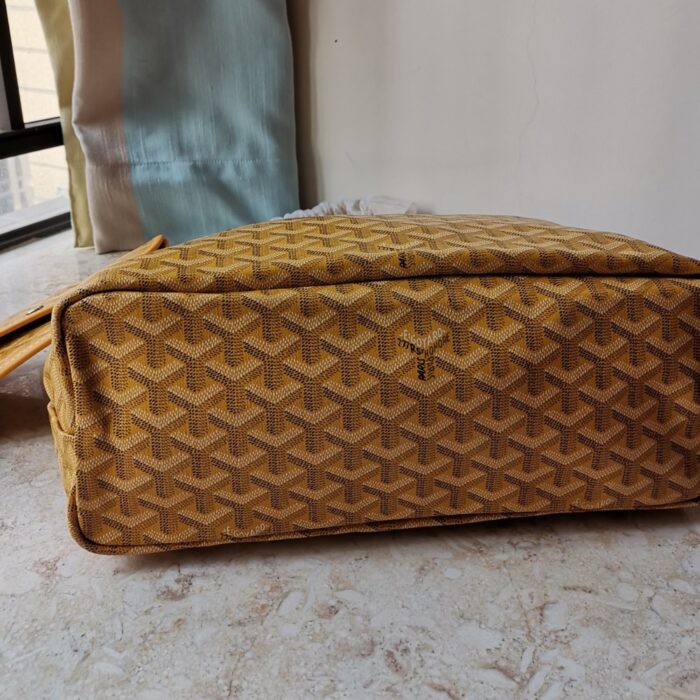 Goyard Saint Louis PM Bag Yellow 45Cm - Image 8