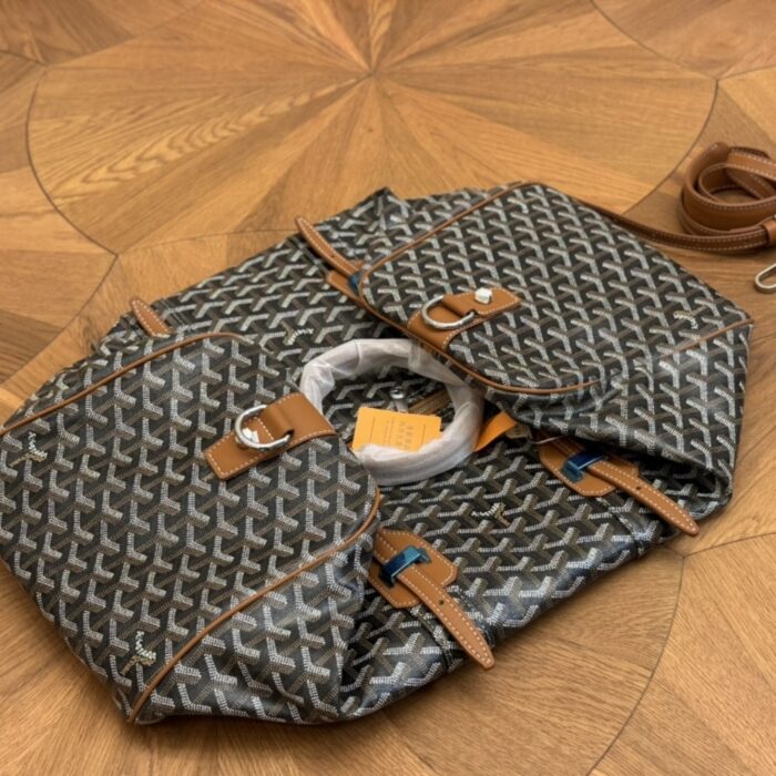 Goyard Boston 50 Black And Tan 50Cm - Image 7