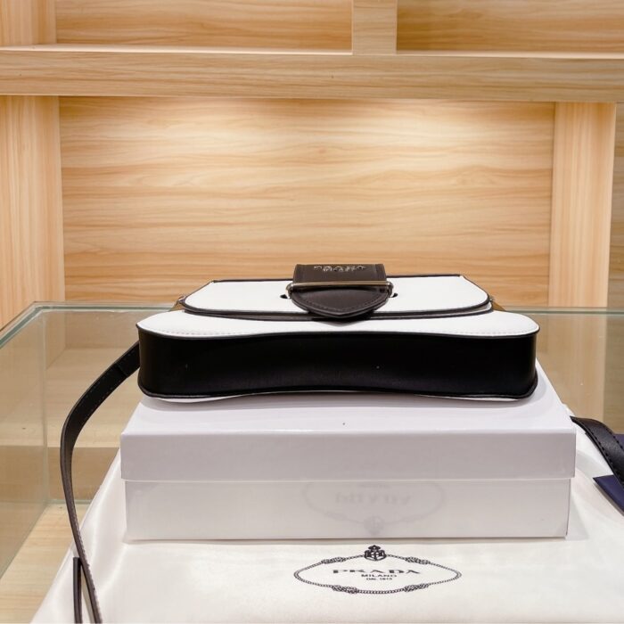 Prada Sidonie Black And White 28Cm - Image 7