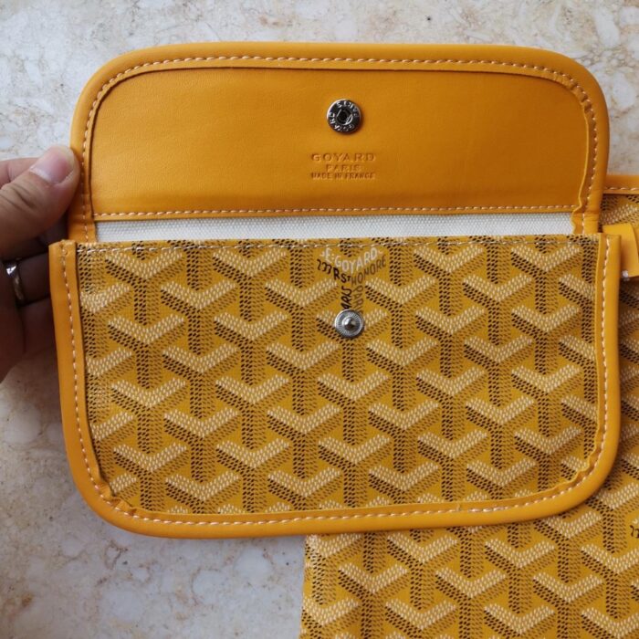 Goyard Saint Louis PM Bag Yellow 45Cm - Image 9