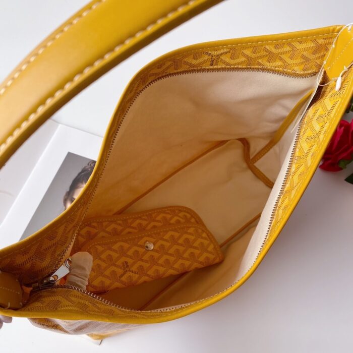 Goyard Bohème Hobo Bag Yellow 42Cm - Image 8