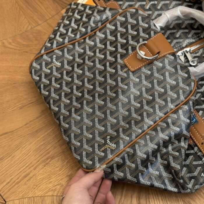 Goyard Boston 50 Black And Tan 50Cm - Image 8