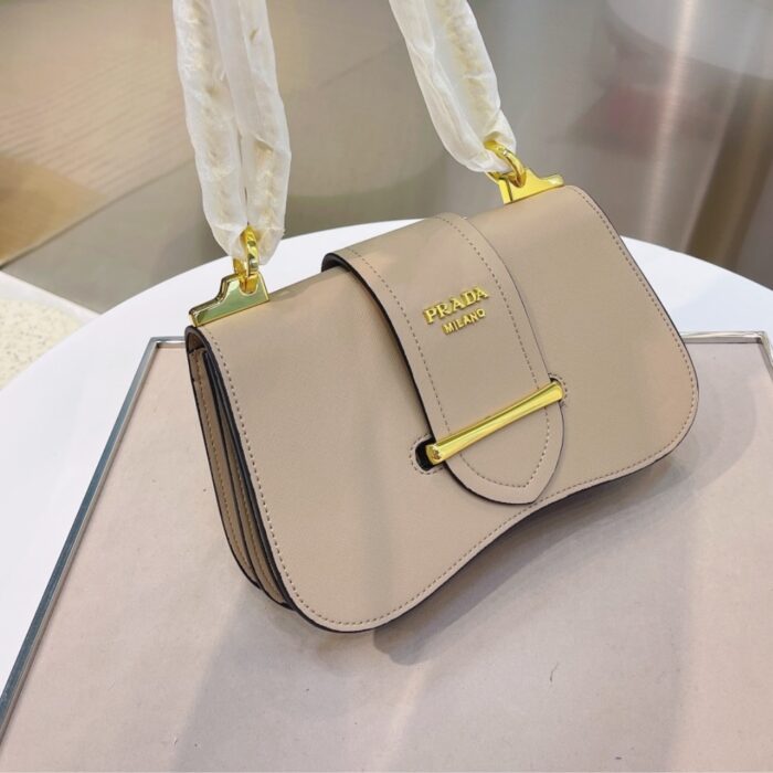 Prada Sidonie Saffiano Beige 24cm - Image 8