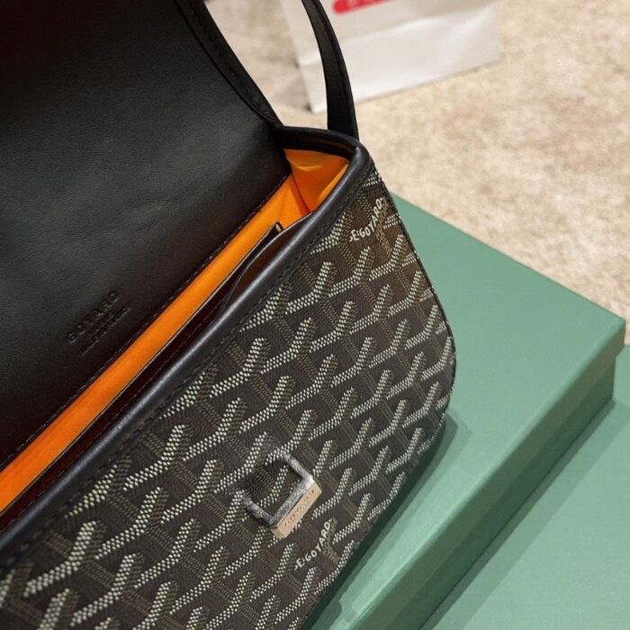 Goyard Belvedere PM Bag Black 19CM - Image 7