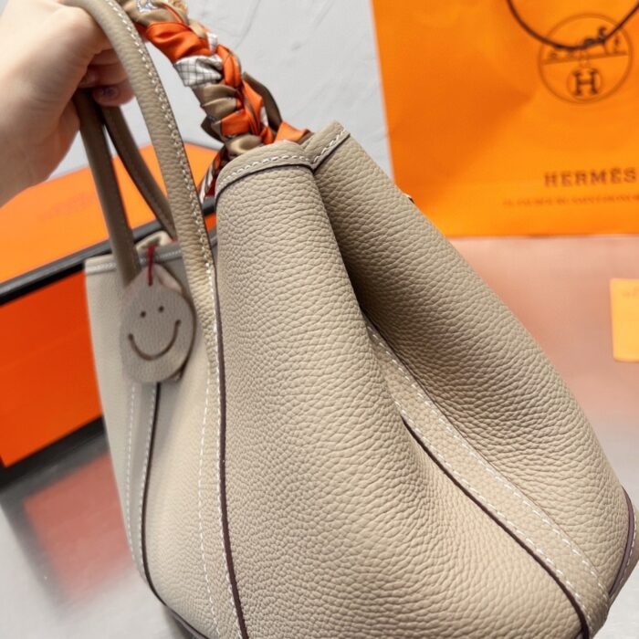 Hermes Garden Party Bag Etoupe 30cm - Image 4