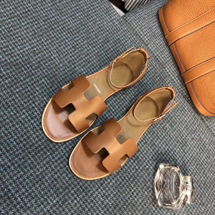 Hermes Santorini Sandal Natural H211178Z A3360 - Image 2