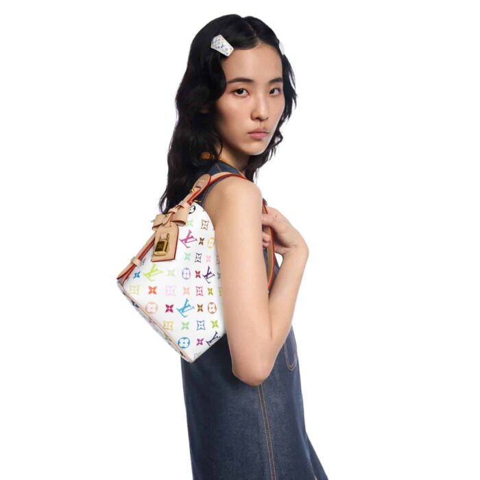 Louis Vuitton X Takashi Murakami All In BB White Multicolored 17cm M13089 - Image 7