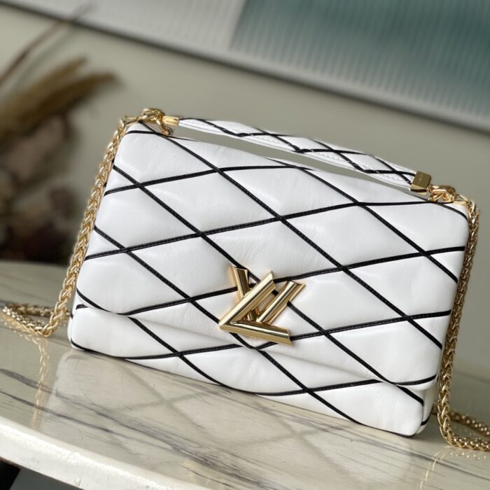 Louis Vuitton GO-14 MM White Black 31Cm - Image 2
