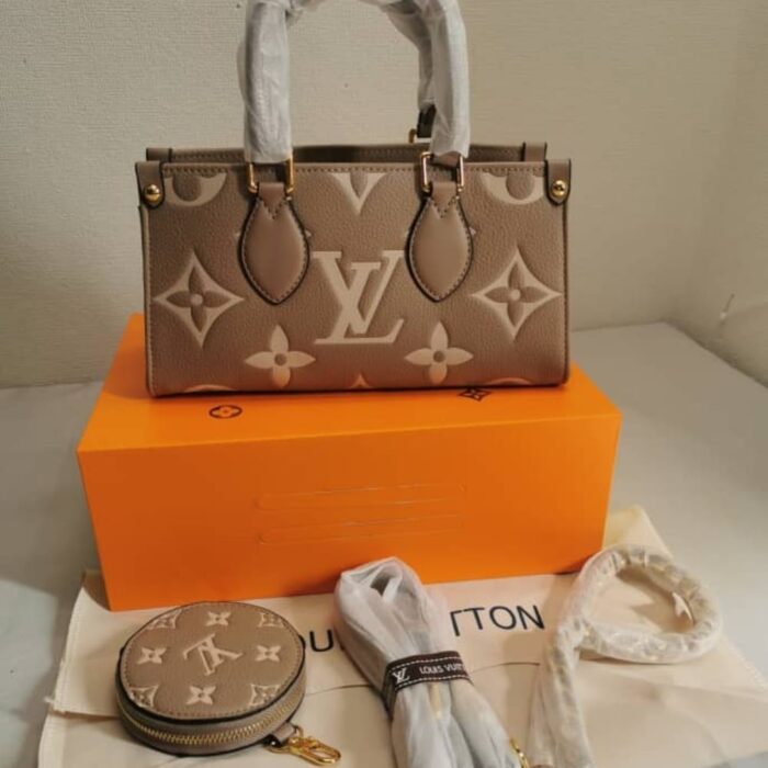Louis Vuitton On The Go East West Bag Gray 25cm M23641 - Image 3