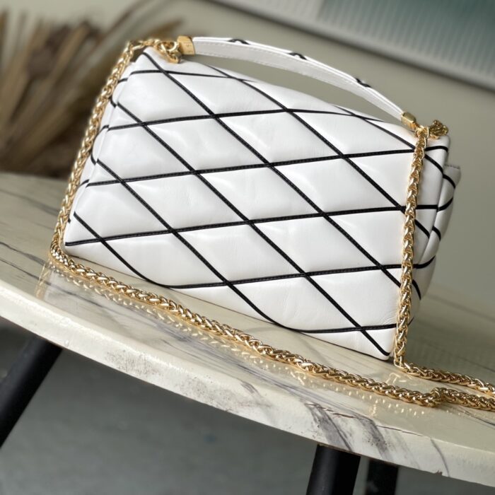 Louis Vuitton GO-14 MM White Black 31Cm - Image 5