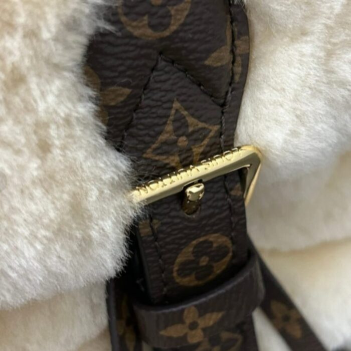 Louis Vuitton Nano Teddy Backpack Cream 25cm M11919 - Image 2