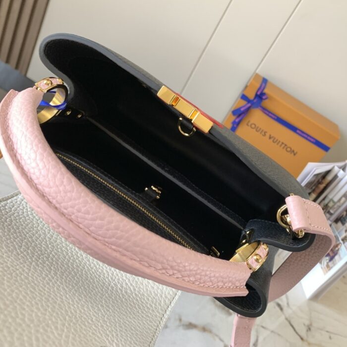 Louis Vuitton Capucines BB 27cm Black Pink - Image 2