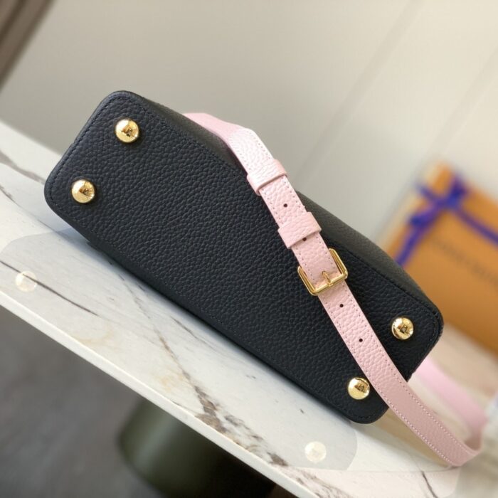 Louis Vuitton Capucines BB 27cm Black Pink - Image 7