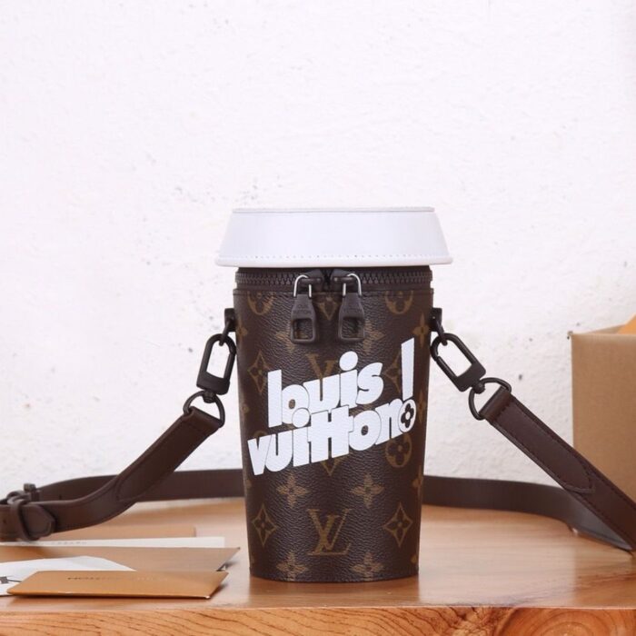 Louis Vuitton Coffee Cup Monogram Brown 20cm - Image 2