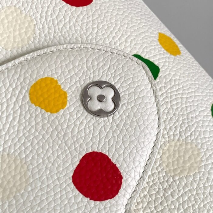 Louis Vuitton X YK Capucines MM 31.5cm White - Image 3