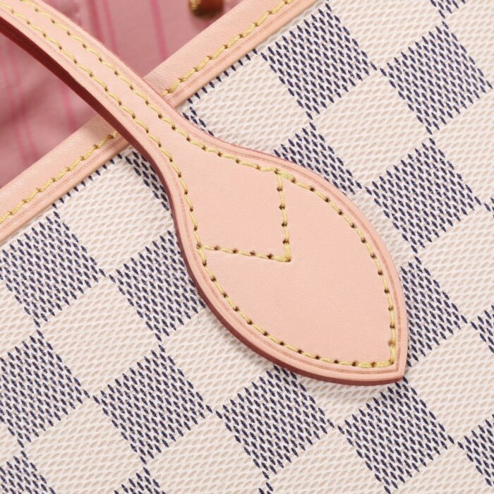 Louis Vuitton Neverfull MM Damier Azur 31cm N40603 - Image 3