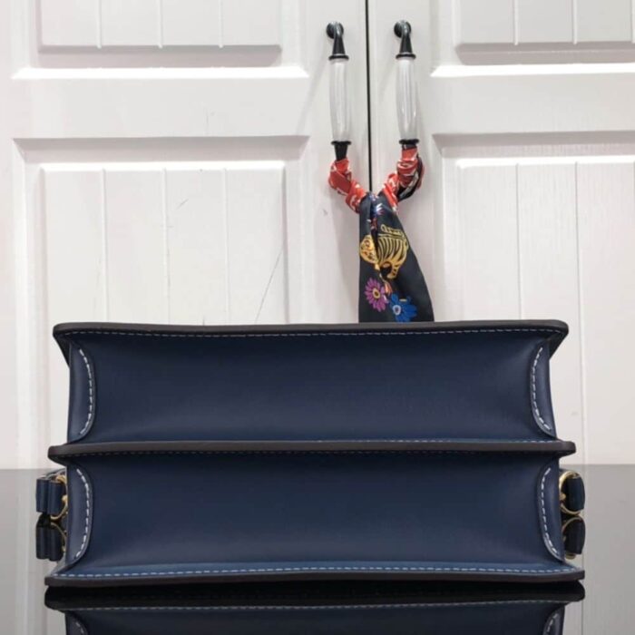 Louis Vuitton Dauphine MM Denim Blue 25cm M59631 - Image 4