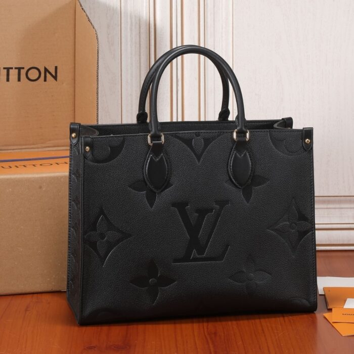 Louis Vuitton Onthego MM 35cm Black M45595 - Image 4