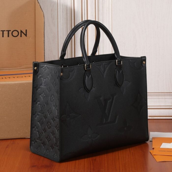 Louis Vuitton Onthego MM 35cm Black M45595 - Image 5