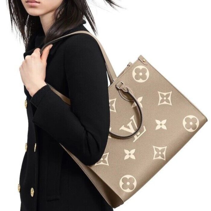 Louis Vuitton OnTheGo MM 35cm Beige M45494 - Image 9