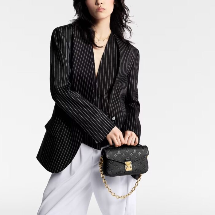 Louis Vuitton Pochette Métis East West Black 21cm M46595 - Image 8