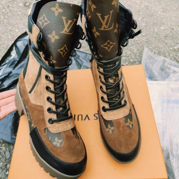 Louis Vuitton Laureate Desert Boot Brown 1A4XYK - Image 2