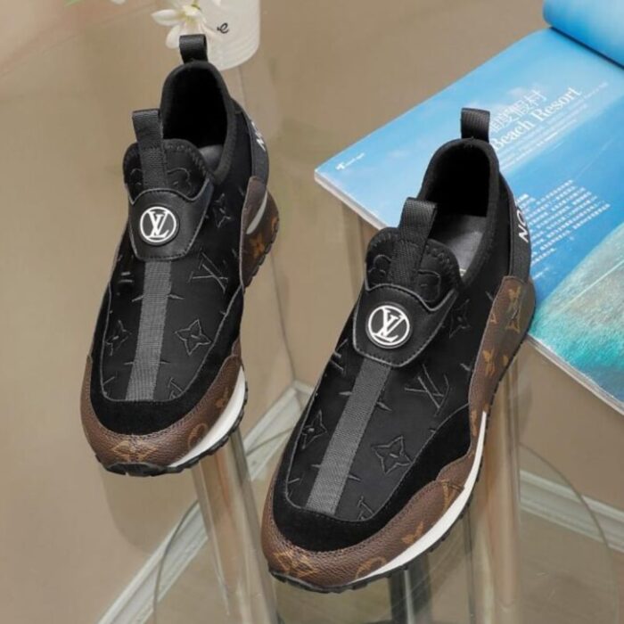 Louis Vuitton Run Away Sneaker Monogram Brown - Image 3