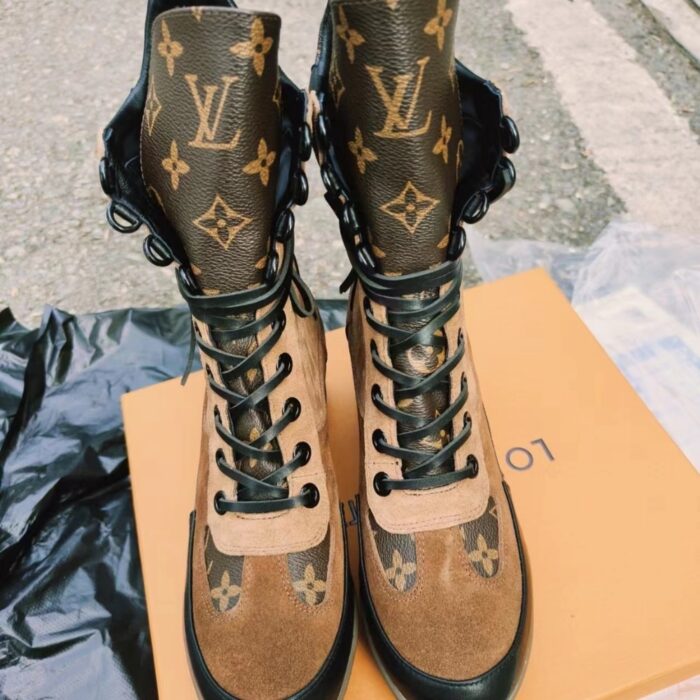 Louis Vuitton Laureate Desert Boot Brown 1A4XYK - Image 3