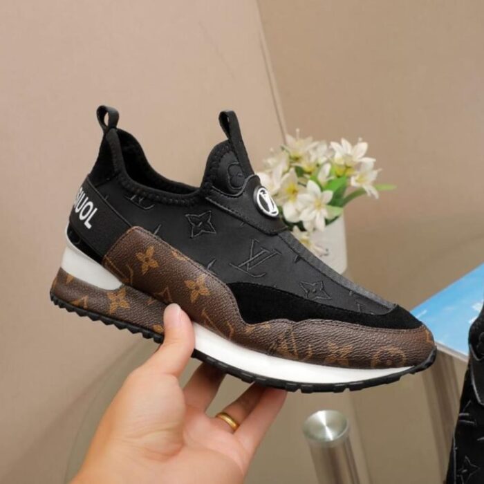 Louis Vuitton Run Away Sneaker Monogram Brown - Image 4