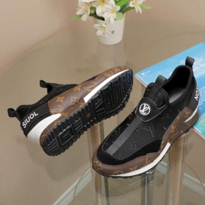 Louis Vuitton Run Away Sneaker Monogram Brown - Image 5