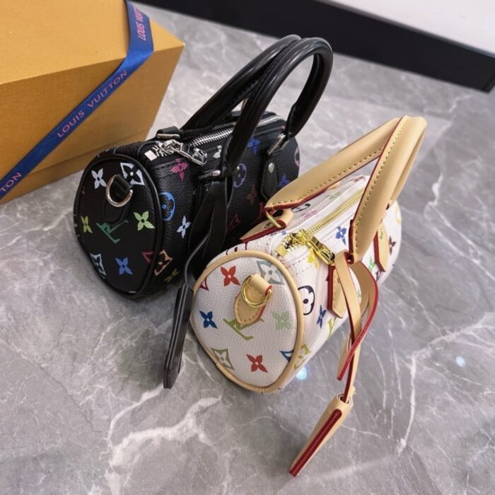 Louis Vuitton X Takashi Murakami Nano Speedy White Multicolored 16cm M13391 - Image 4