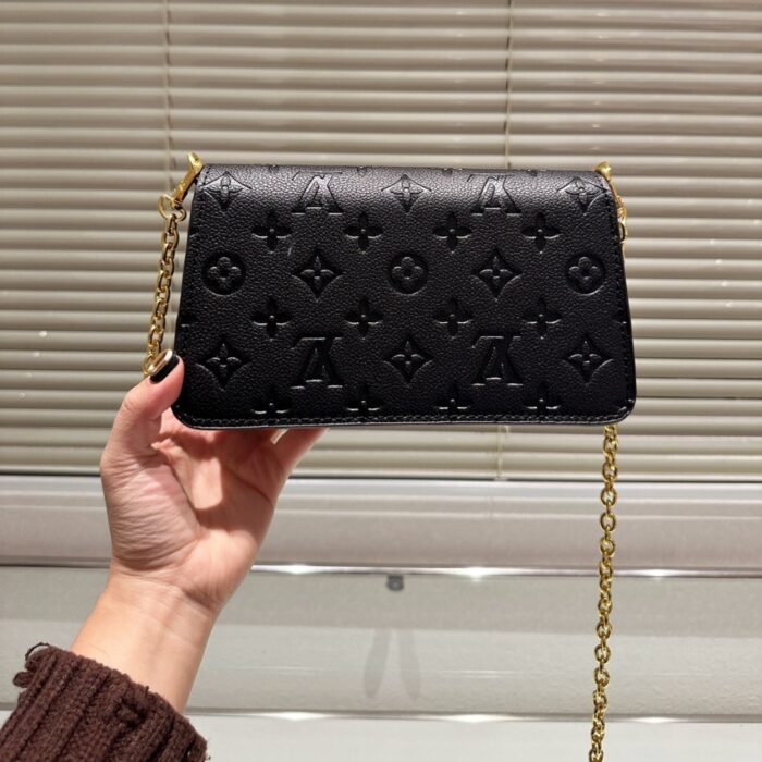 Louis Vuitton Wallet On Chain Métis Black 22cm M82637 - Image 4