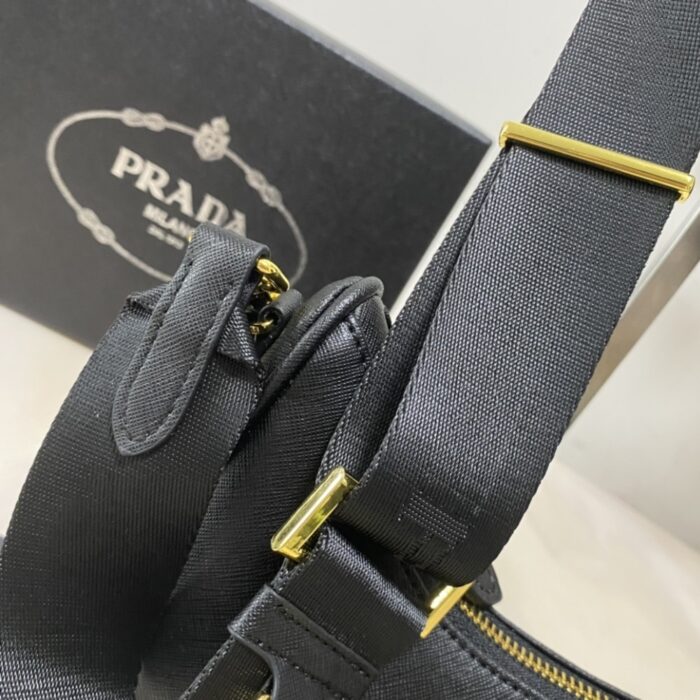 Prada Re Edition 2005 Saffiano Black 22Cm - Image 6