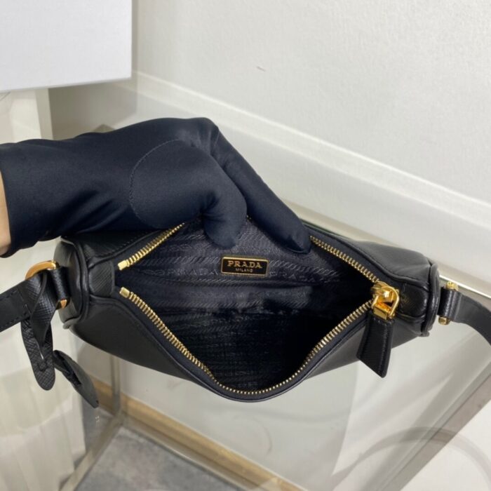 Prada Re-Edition 2005 Mini Saffiano Black - Image 2