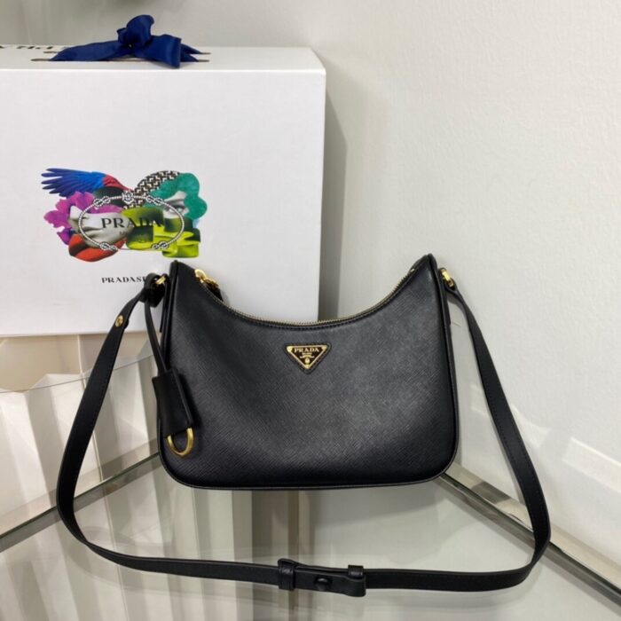 Prada Re-Edition 2005 Mini Saffiano Black - Image 3