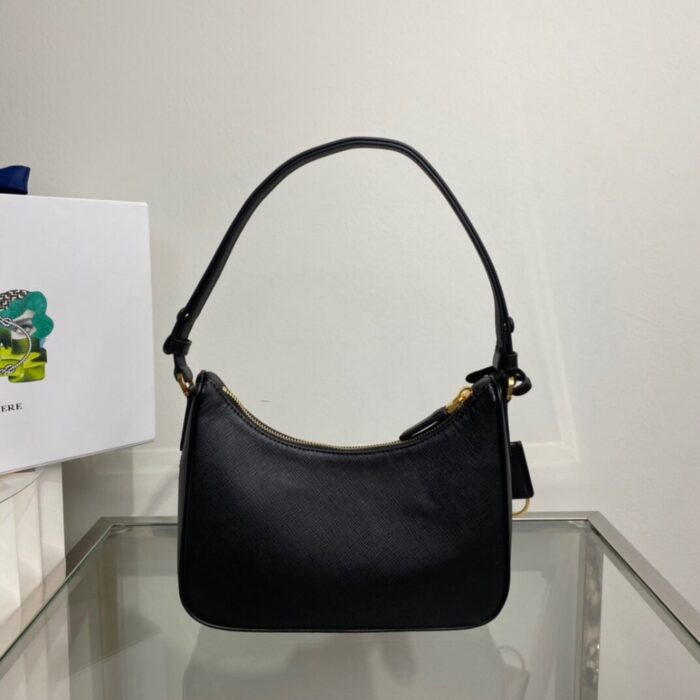 Prada Re-Edition 2005 Mini Saffiano Black - Image 7
