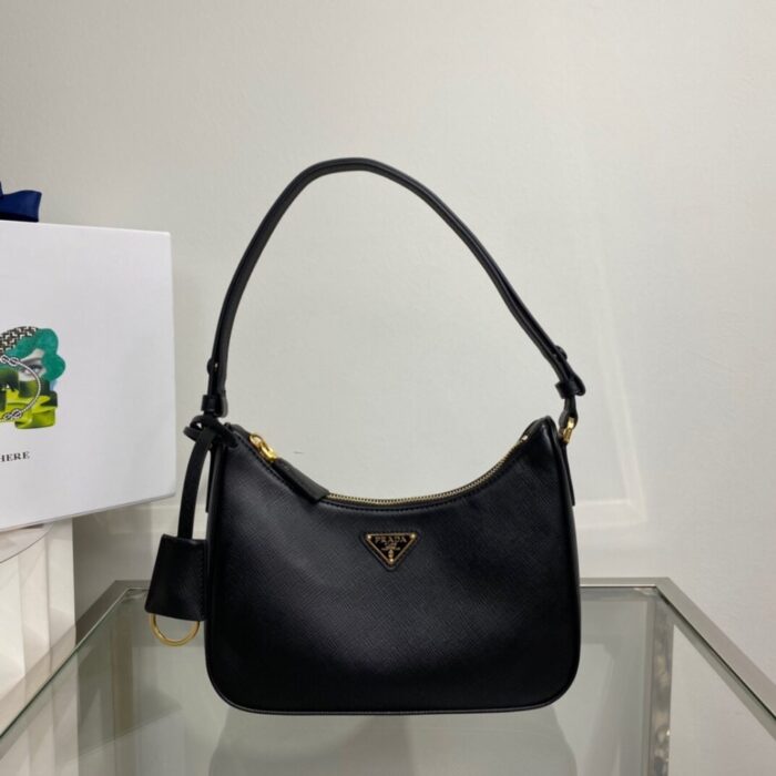 Prada Re-Edition 2005 Mini Saffiano Black - Image 8