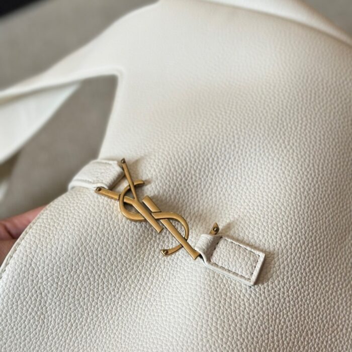 Saint Laurent Le 5 à 7 Bea Bag White 50cm 763435AADDG - Image 3