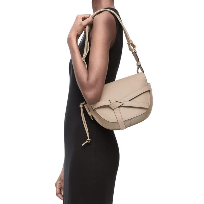 Loewe Gate Dual Bag Sand 20cm A650T20X40 2150 - Image 3