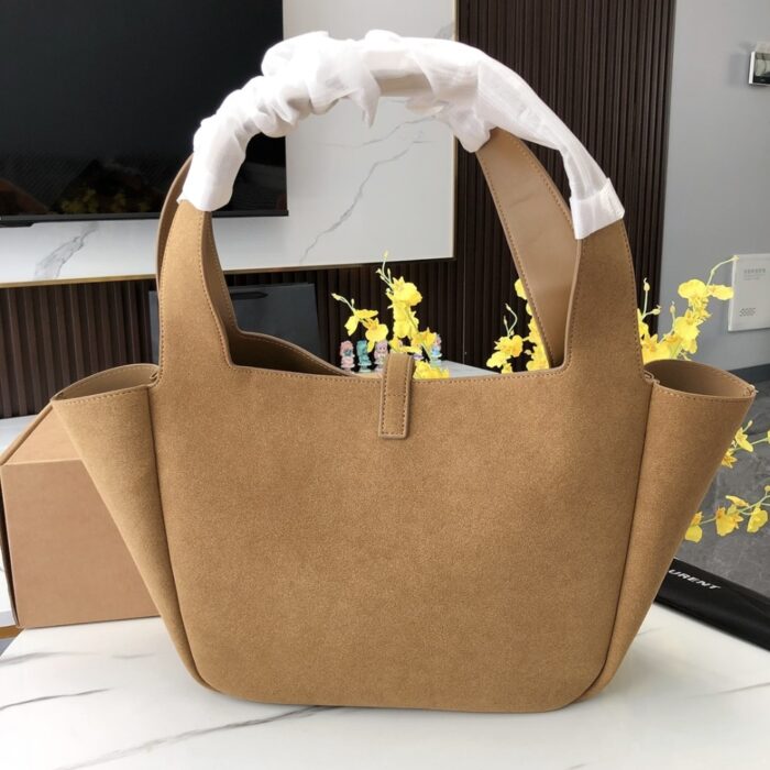 Saint Laurent Le 5 À 7 Bea En Suède Golden Leaf 55cm 763435008IW3194 - Image 6