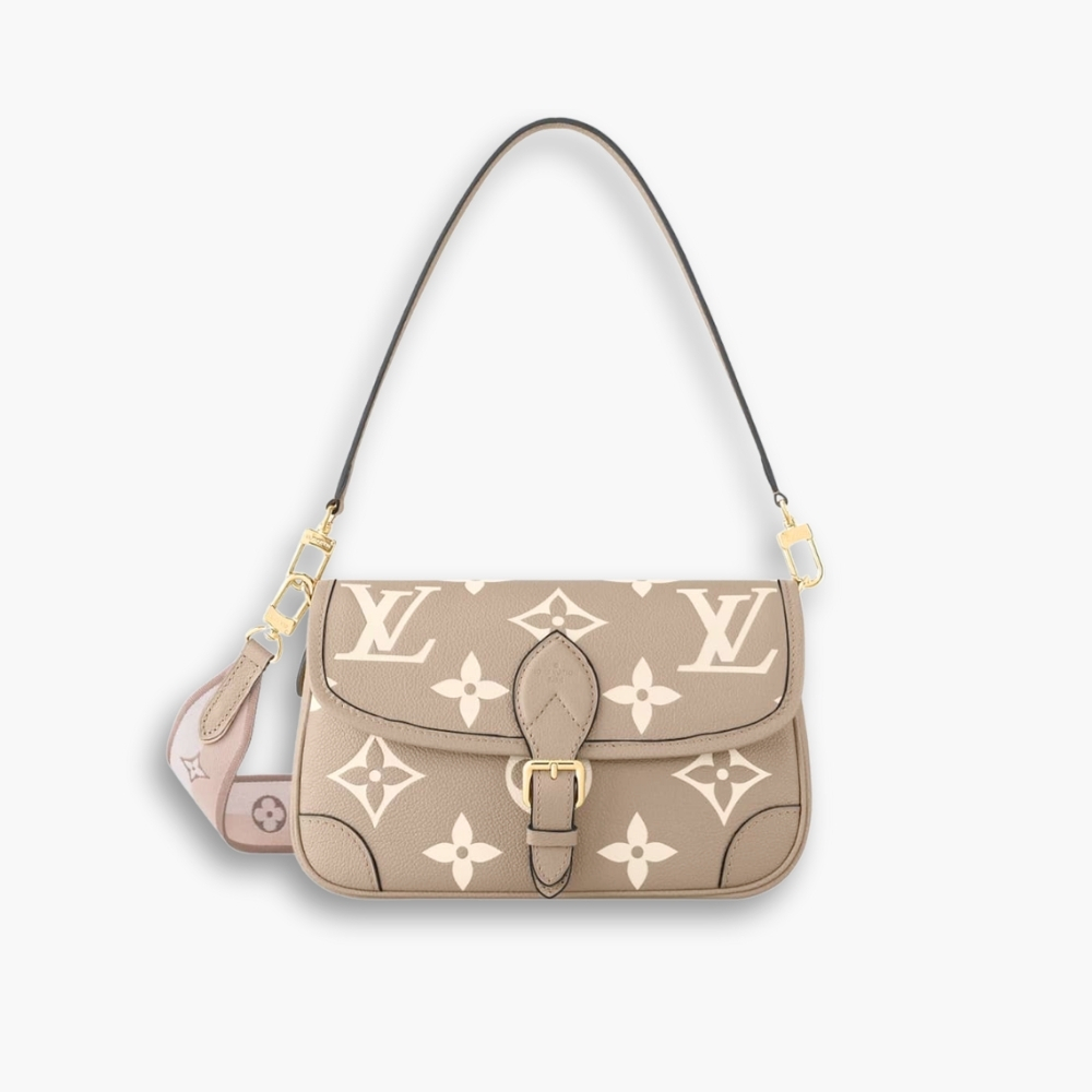 Louis Vuitton Diane Bag Monogram Gray 24cm M46583