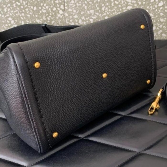 Valentino Garavani Alltime Leather Black 26Cm - Image 3